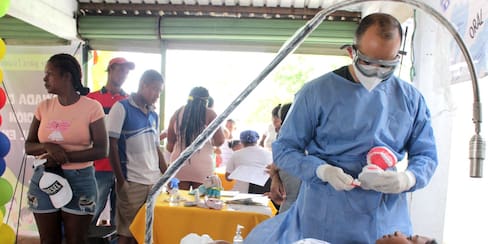 Así fue la exitosa jornada de salud en el corregimiento de Cañaveral