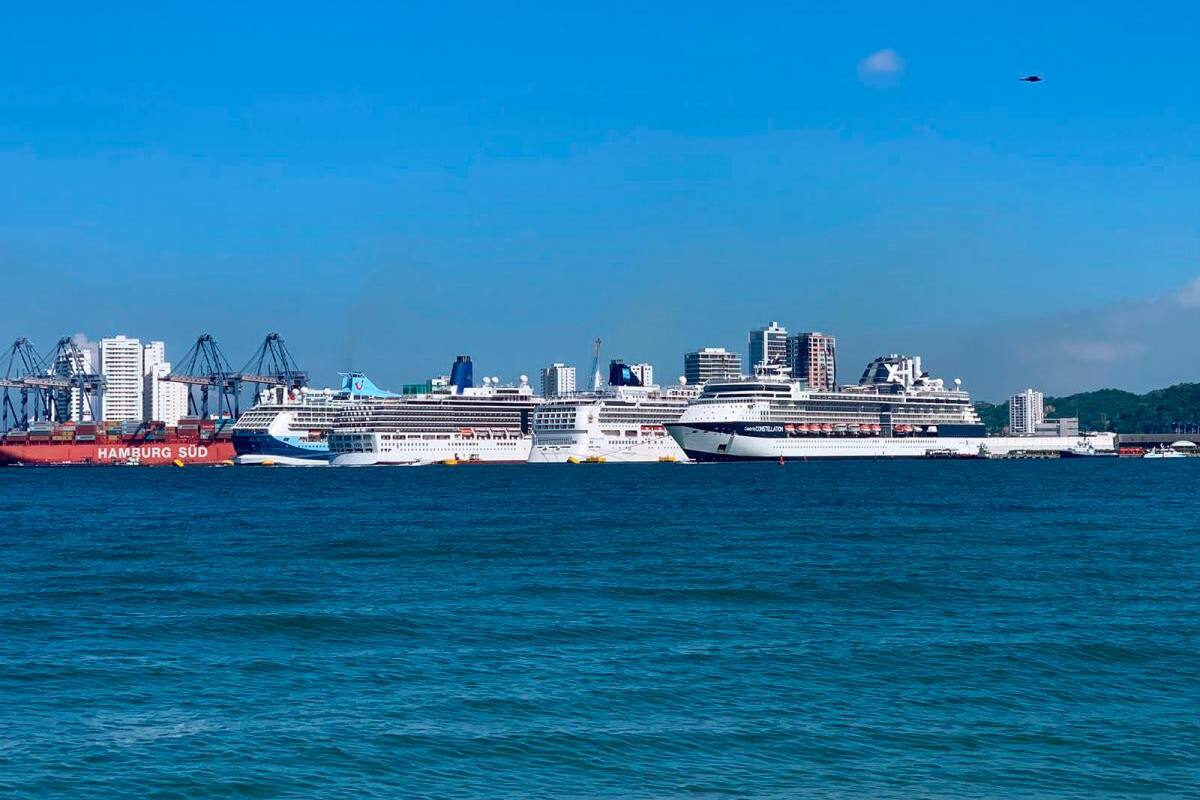 La millonaria cifra que dejará el arribo de cuatro cruceros a Cartagena