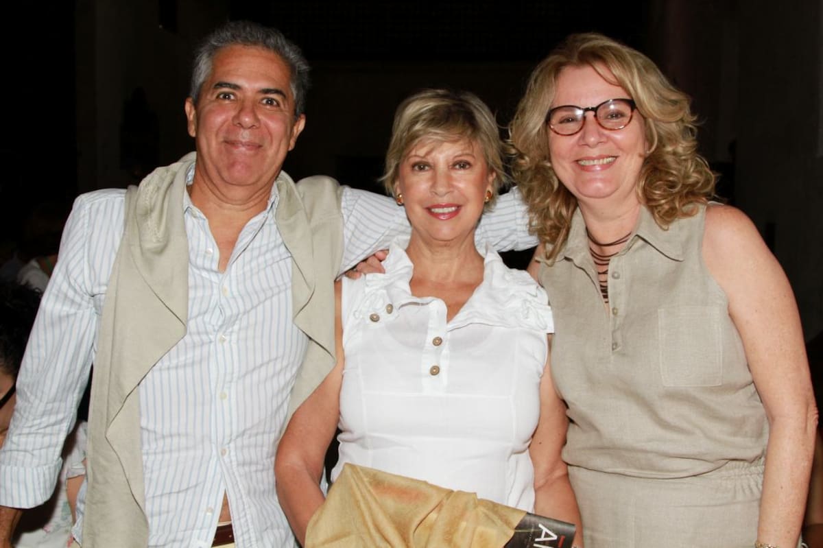 Mauricio Quintana, Elsa de Quintana y Eugenia Gómez.