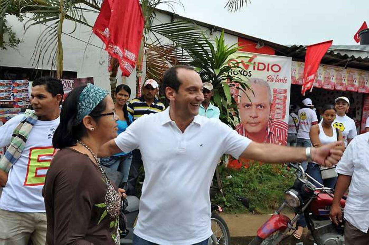 Víctor Raúl Oyola, excandidato a la Gobernación.