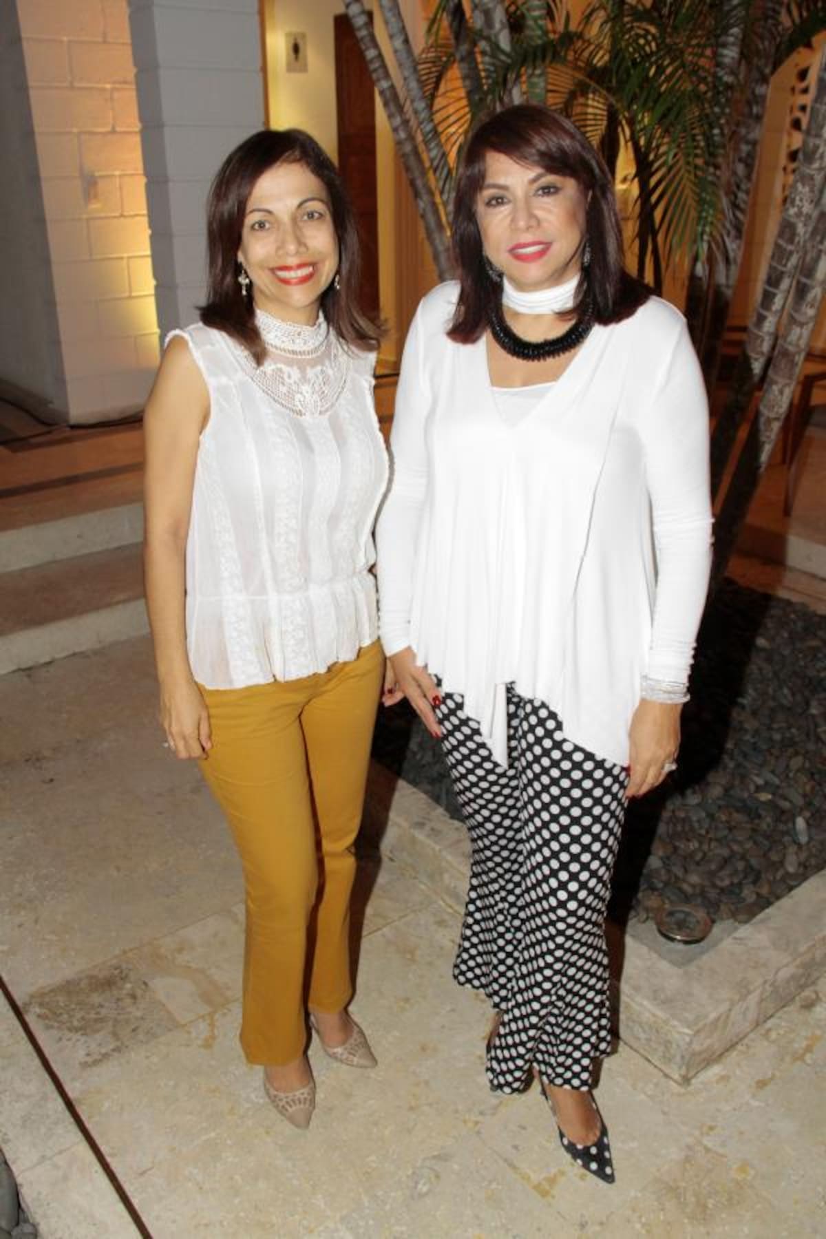 Fanny Guerrero y Mayra Rodríguez.