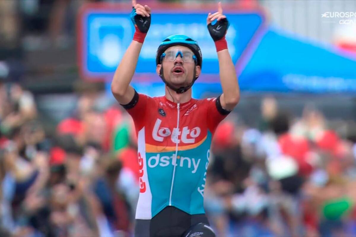 Vuelta a España: El danés Andreas Kron gana otra etapa polémica