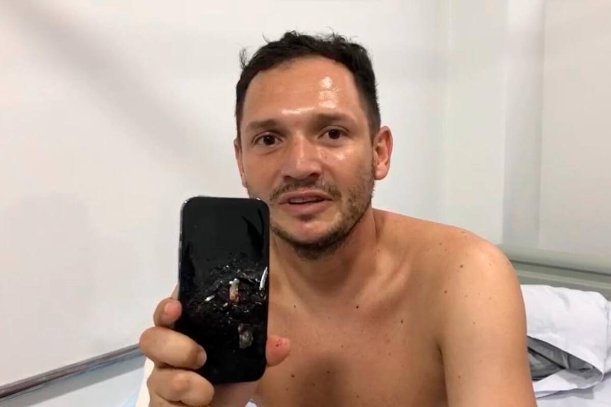 Capitán del Ejército se salvó de morir gracias a un celular