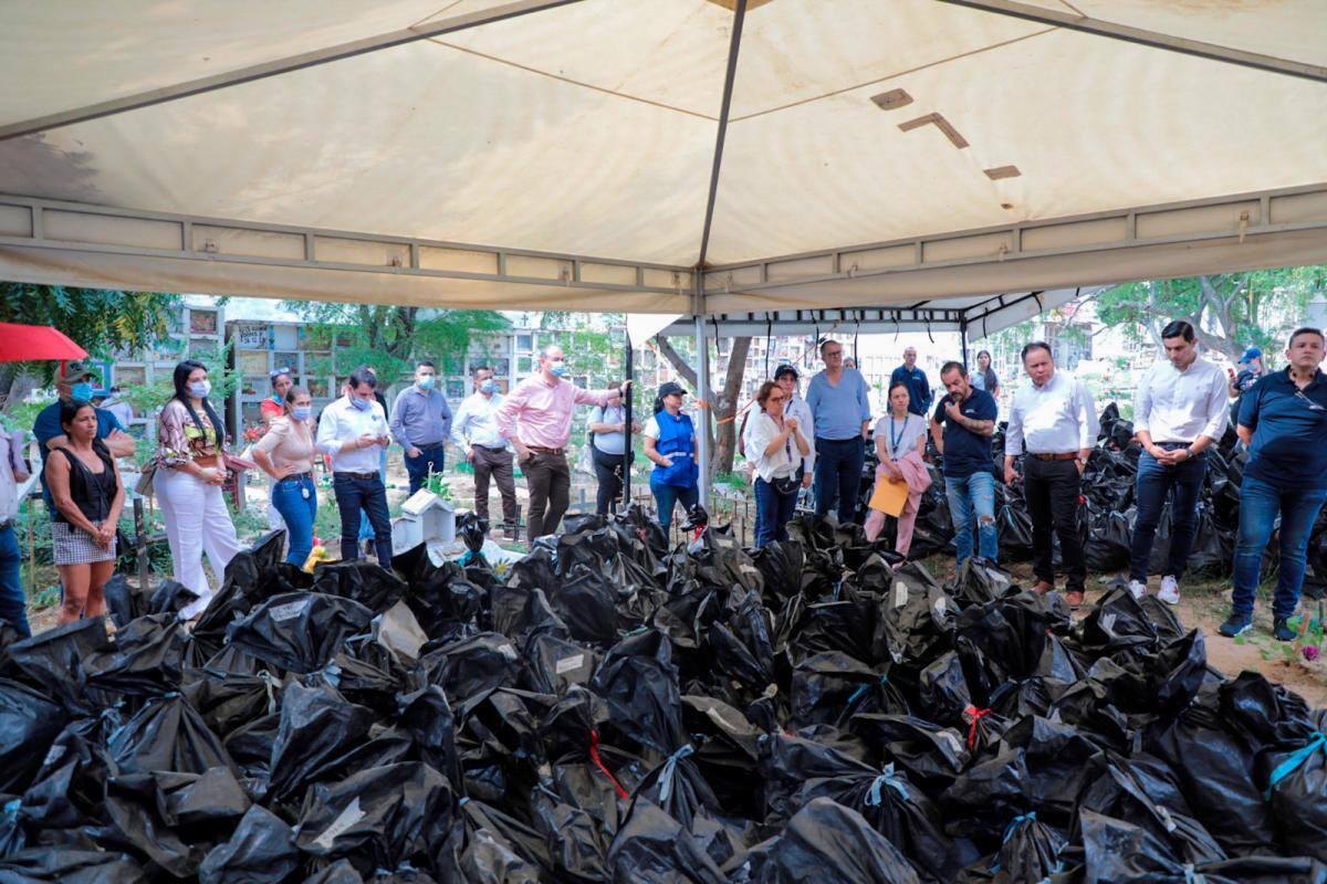 Recuperan 211 cuerpos de desaparecidos durante el conflicto armado