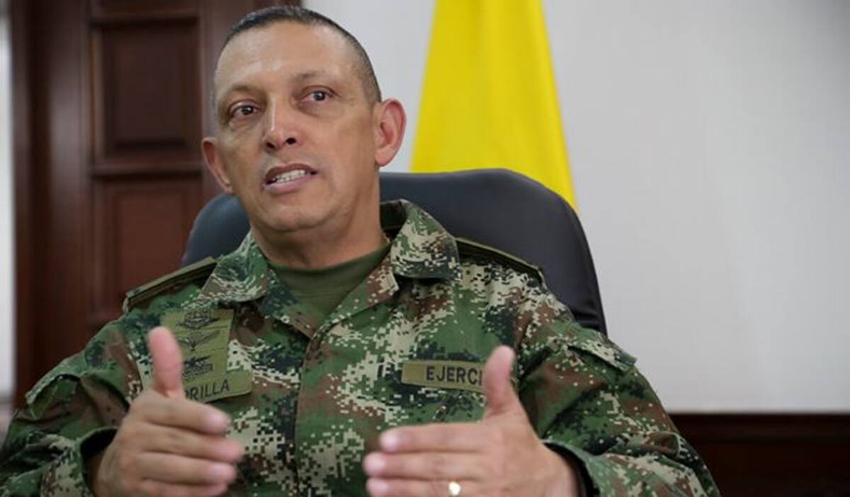 General Jaime Lasprilla, comandante del Ejército Nacional. COLPRENSA