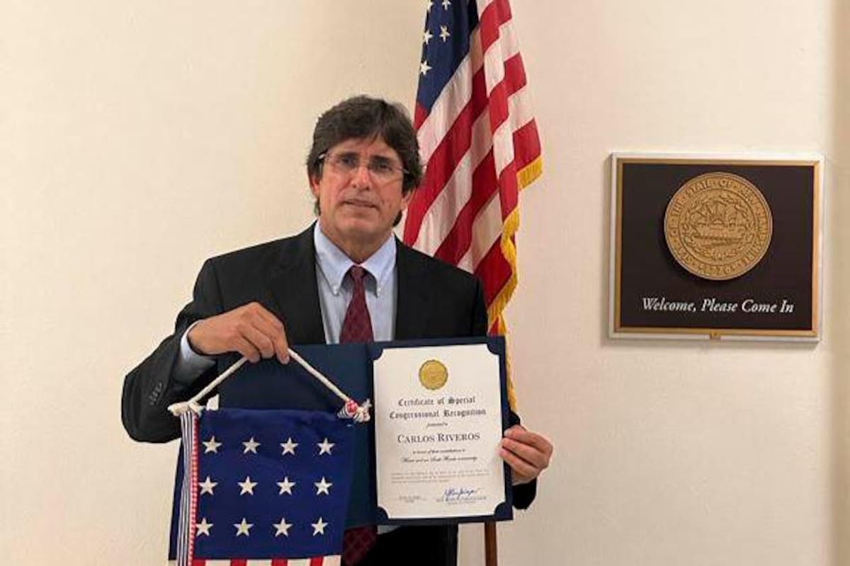 Médico cartagenero recibió reconocimiento del Congreso de EE. UU.