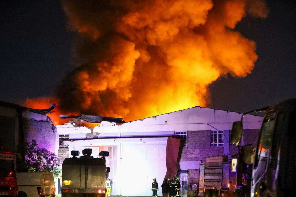 271 heridos y 3 muertos por potente explosión de gas en Nairobi