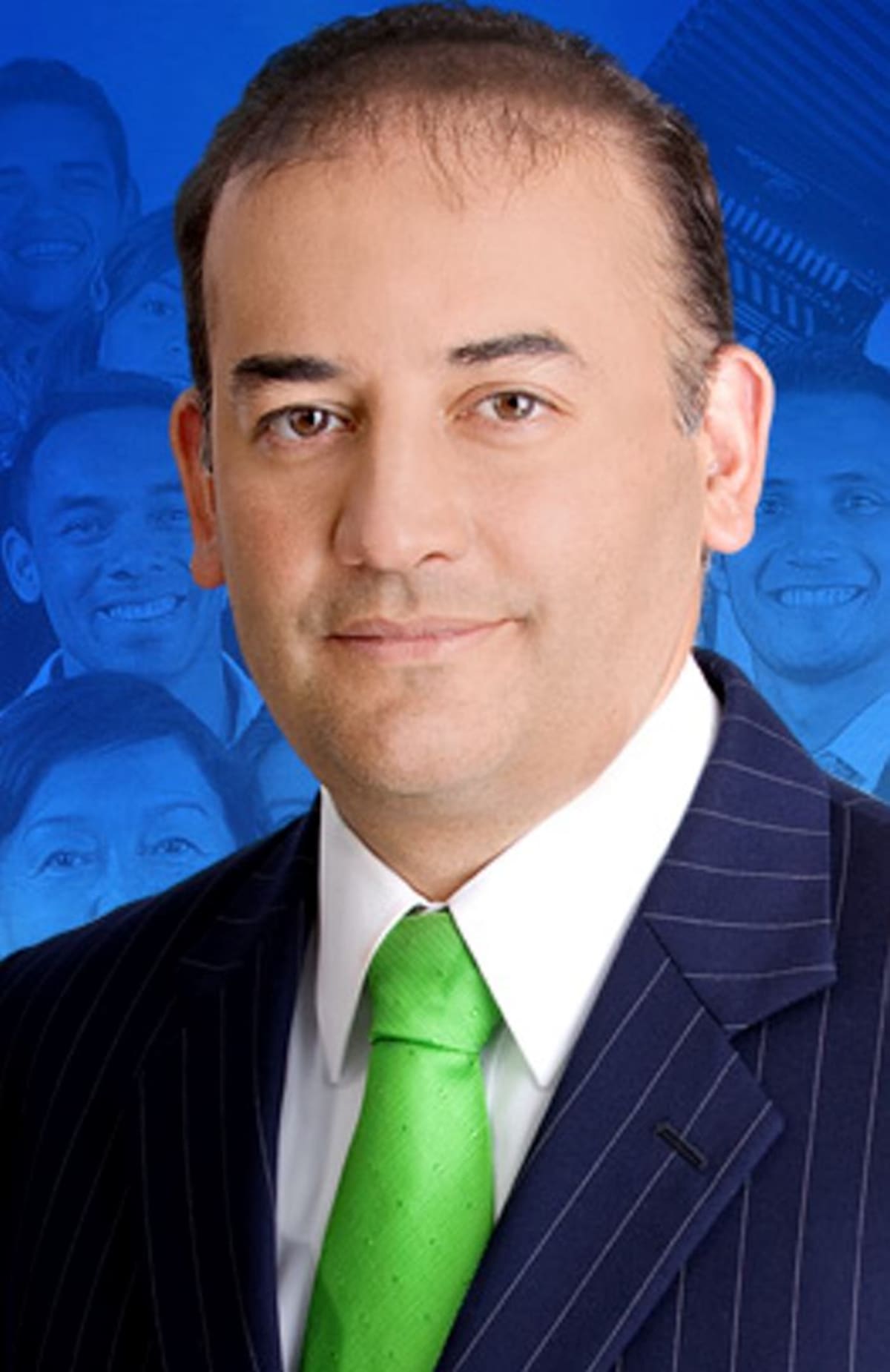Carlos Alberto Baena López, actual pastor general de la iglesia Iglesia de Dios Ministerial de los Piraquive. Cortesía