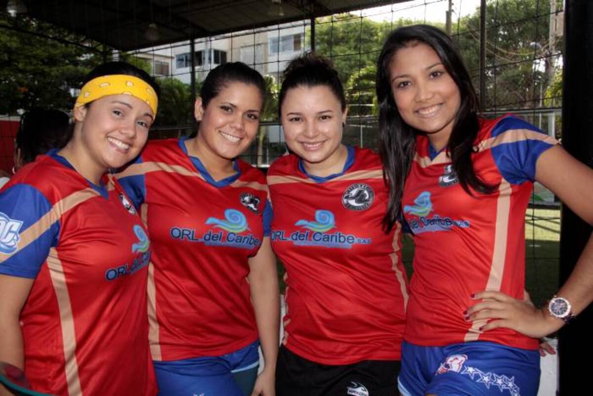 Jugadoras de Liga de la Justicia, las cuales tienen a Sara Stor con la valla menos vencida de la Copa. KAILLINE GIRALDO - EL UNIVERSAL