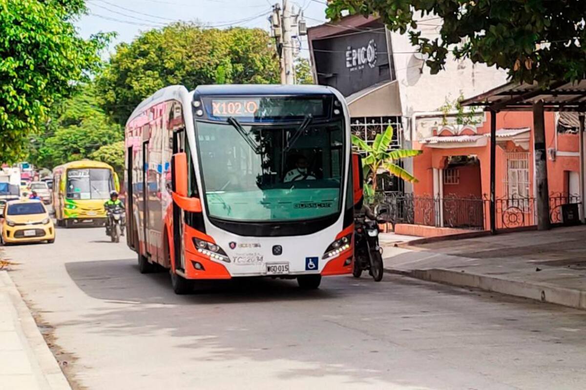 Así quedaron recorridos de Transcaribe en El Bosque tras culminación de obras