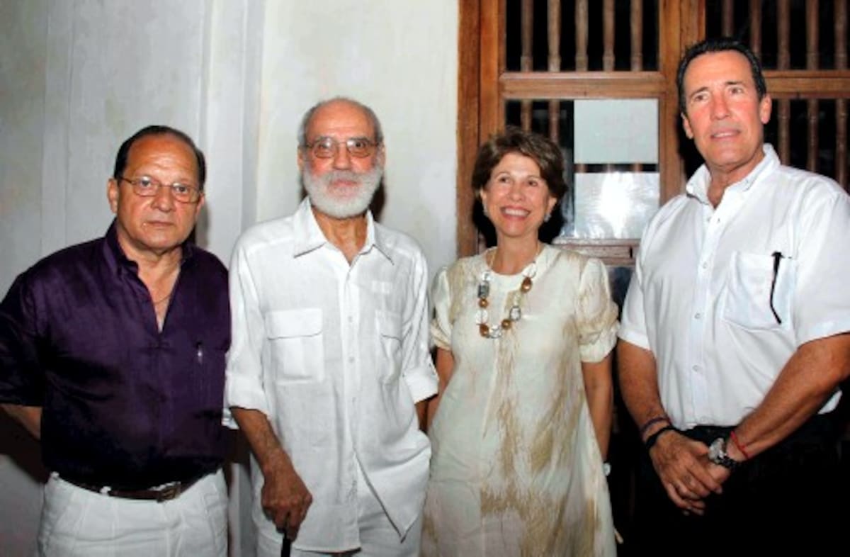 Alfredo Villalba, Alfredo Guerrero, Prince Martínez y Gabriel Arango Bacci.