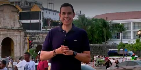 Diego Guauque regresa a la televisión con un reportaje sobre Cartagena