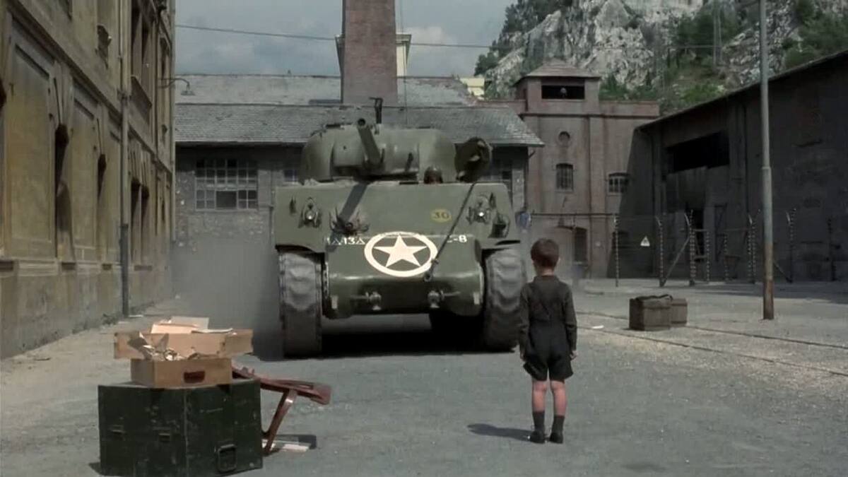 Escena de la película La vida es bella. Fotos: Archivo particular.