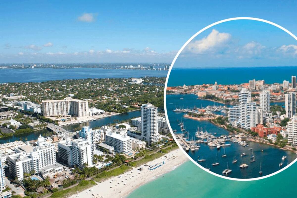 ¿Se parecen? 3 lugares de Cartagena que IA compara con otras ciudades