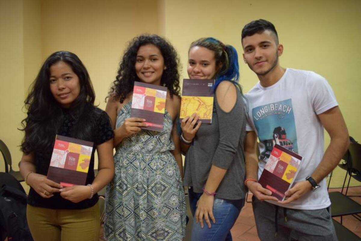 Olga Gutiérrez, María Carolina Barrios, Sabina Martínez y Amaury Blandón. CORTESÍA