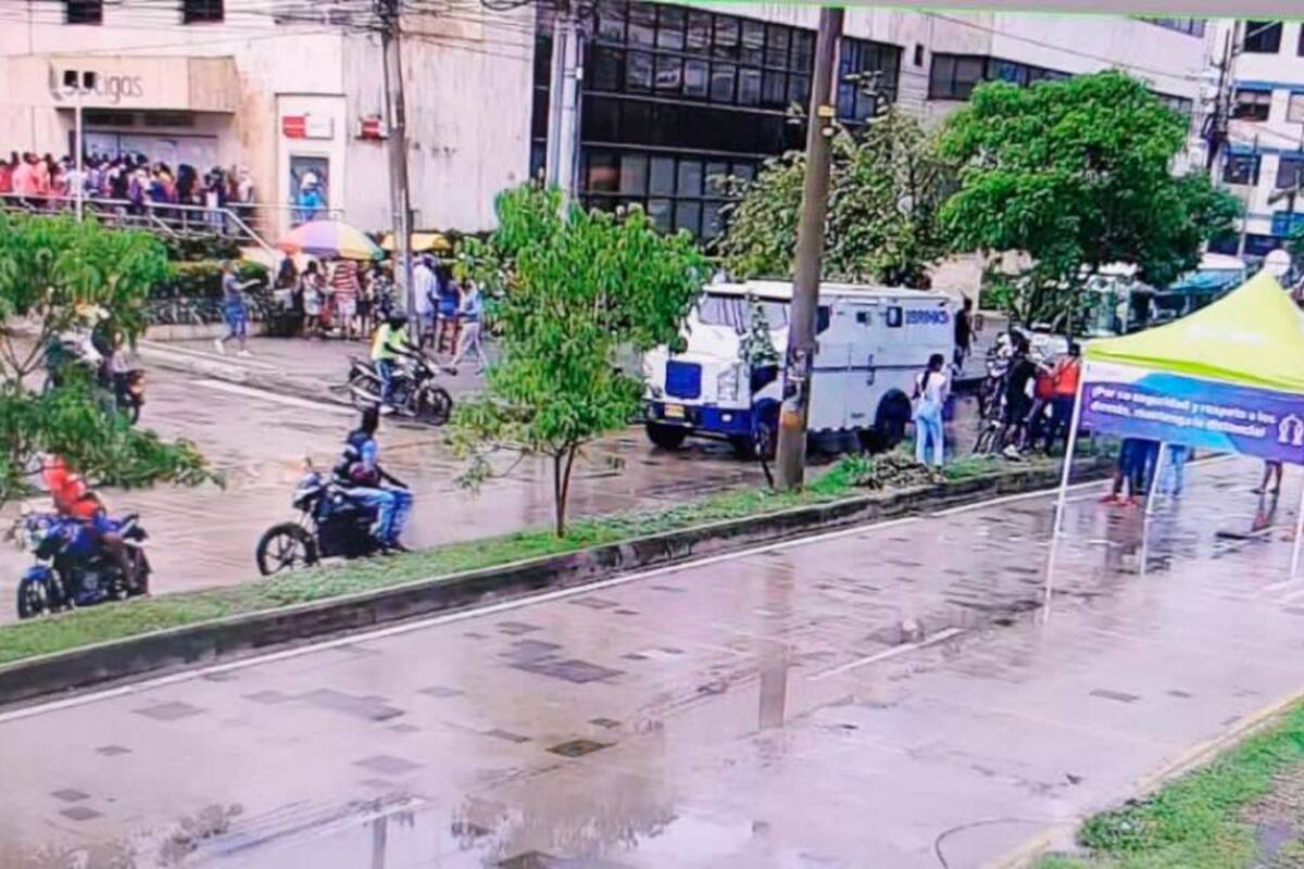 Nuevo bloqueo en la Pedro de Heredia, esta vez por supuestas filas demoradas