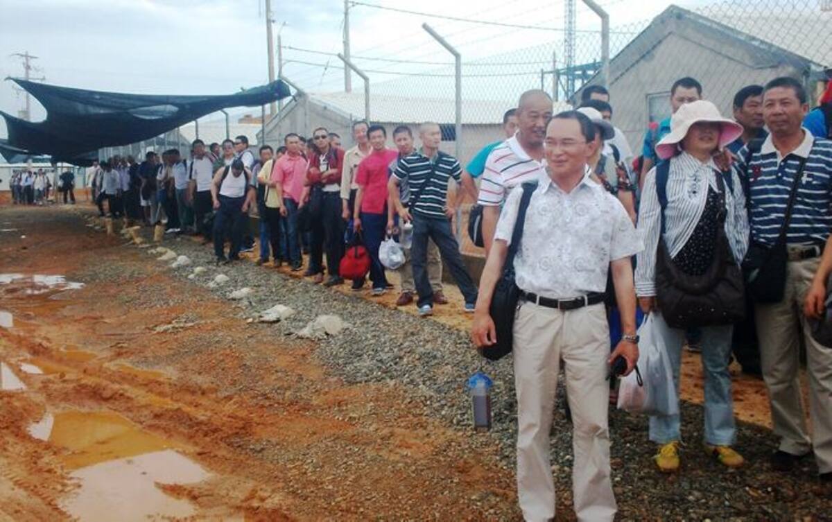 Los trabajadores de Conalvías, empresa contratista, están molestos porque desde febrero del presente año han despedido a 900 de ellos. EL UNIVERSAL
