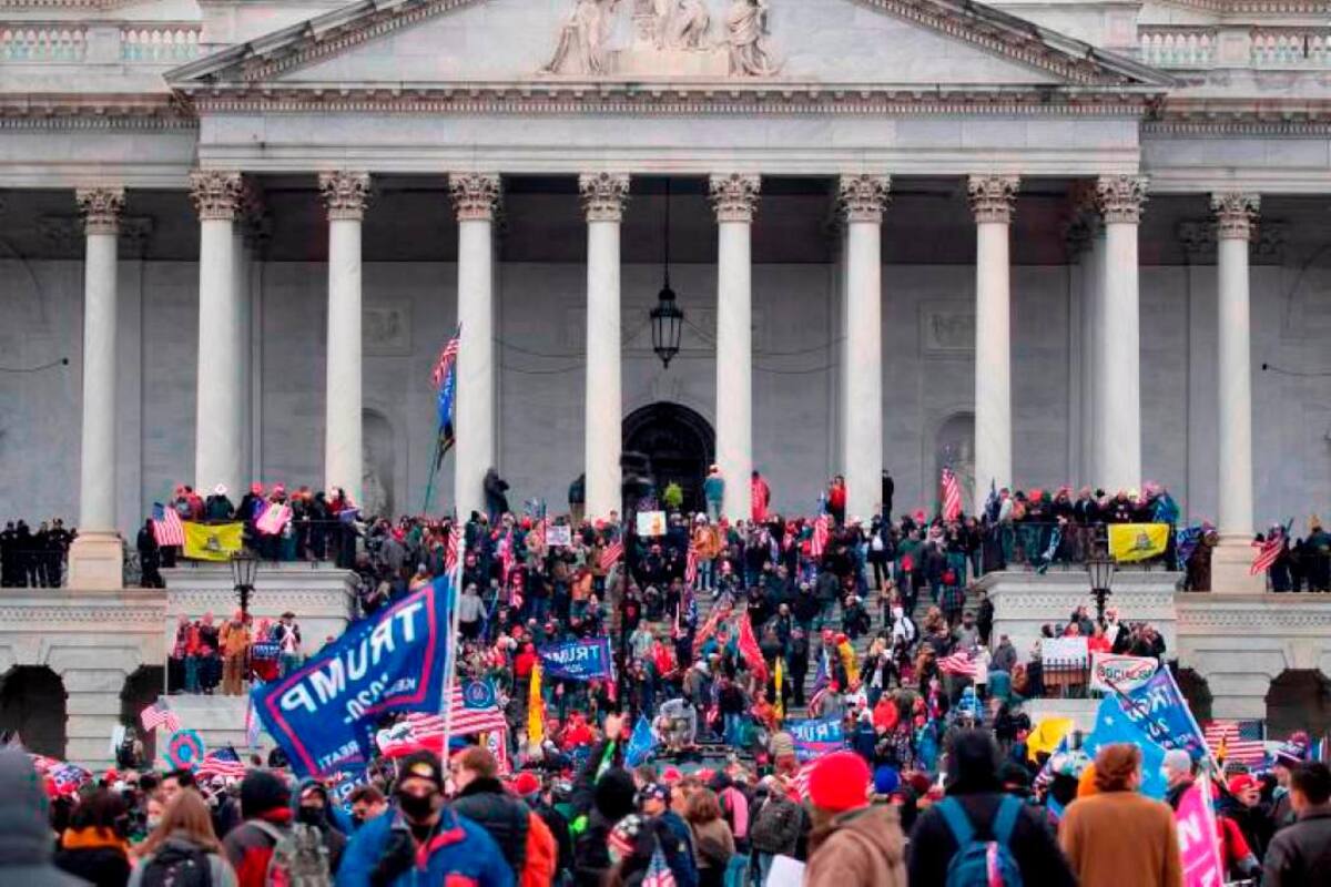 Pentágono borró mensajes sobre asalto al Capitolio al marcharse Trump