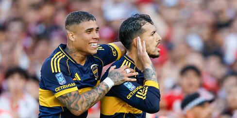 Argentina: así quedó el clásico entre Boca Juniors y River Plate