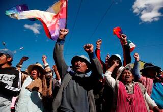 Bolivia continúa paralizada una semana después de la renuncia de Evo Morales