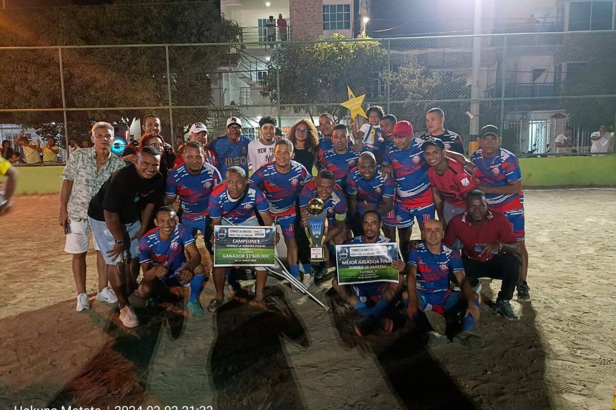 Amigos del Sayas, campeón del Torneo de Fútbol 7 de La Carolina