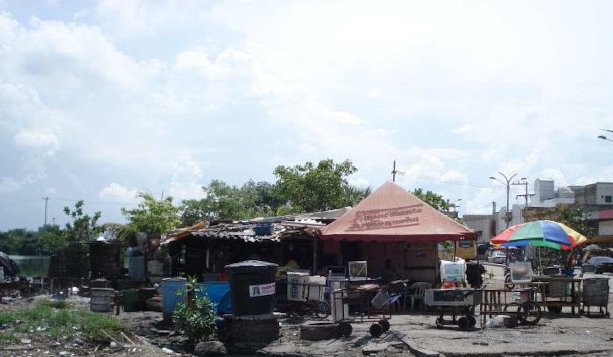 Puerto Duro antes.
