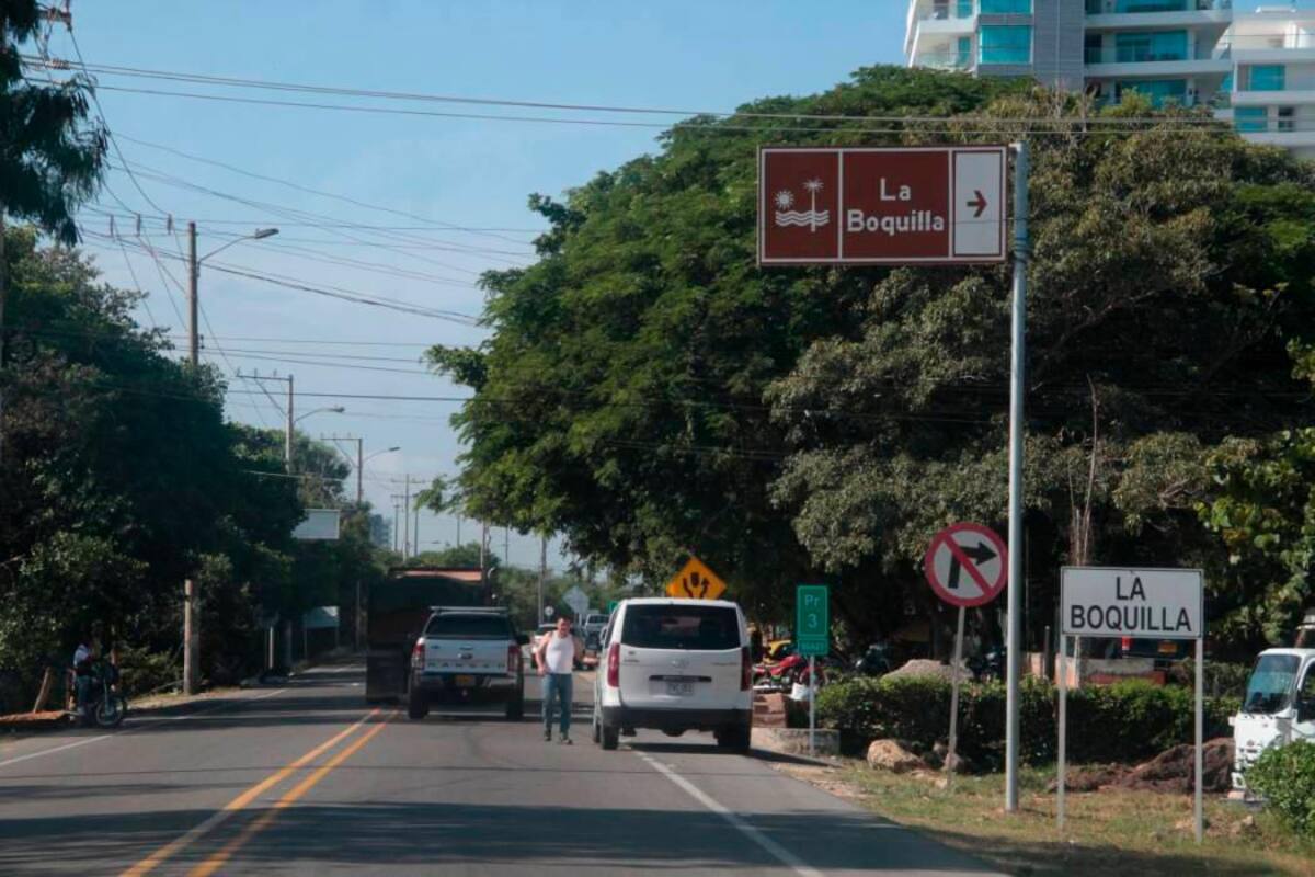 Vigilante muere arrollado por taxi cuando cruzaba avenida en La Boquilla