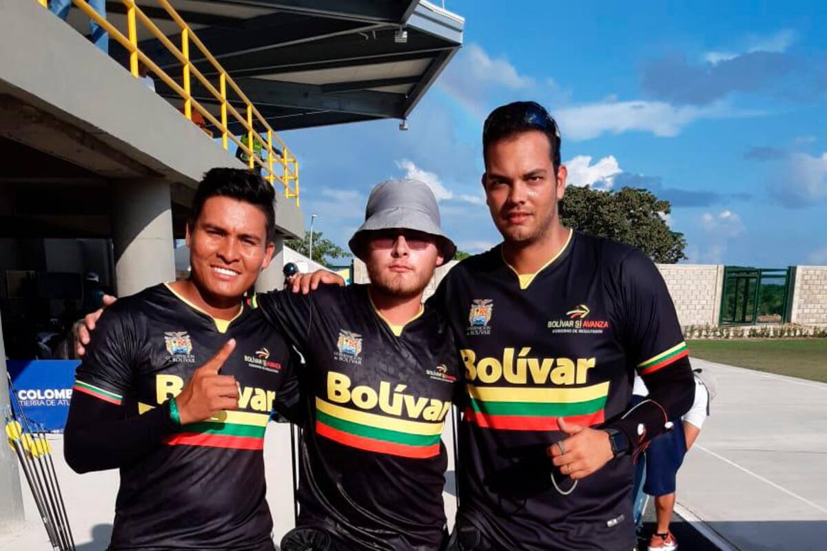 Bolívar no para de sumar oros en arquería, ahora en recurvo equipos masculino