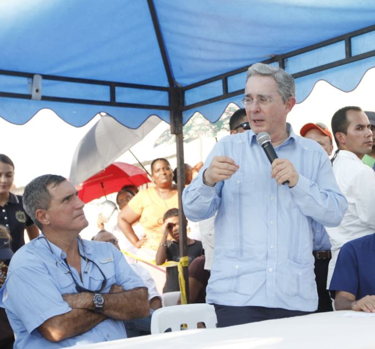 En al actualidad el expresidnete lidera el movimiento Uribe Centro Democrático. AROLDO MESTRE – EL UNIVERSAL