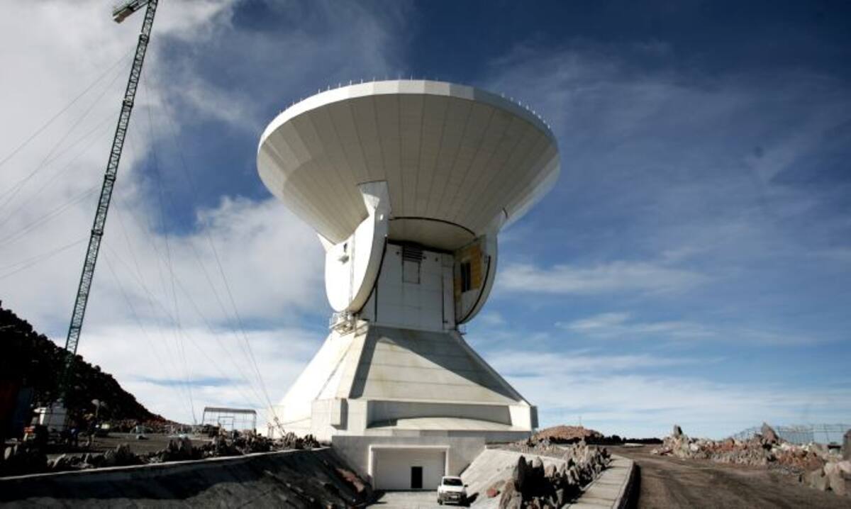 Telescopio gigante. AFP