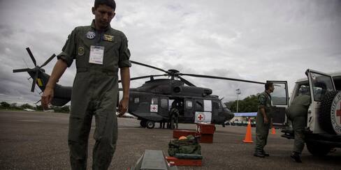 El CICR pide respeto a la misión médica
