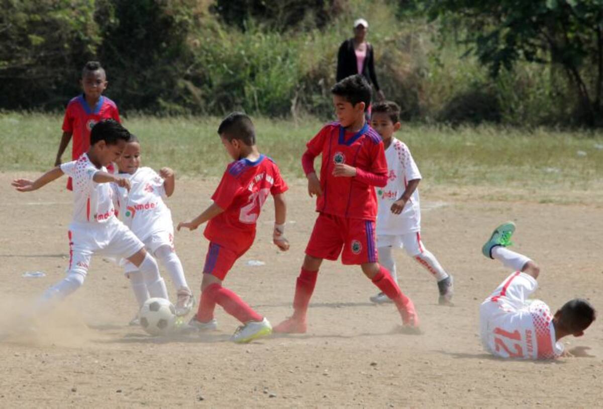 Escuela Talentos Cartageneros derrotó 2-1 a Escuela Marsan, de Sincelejo, en la categoría Pollito.