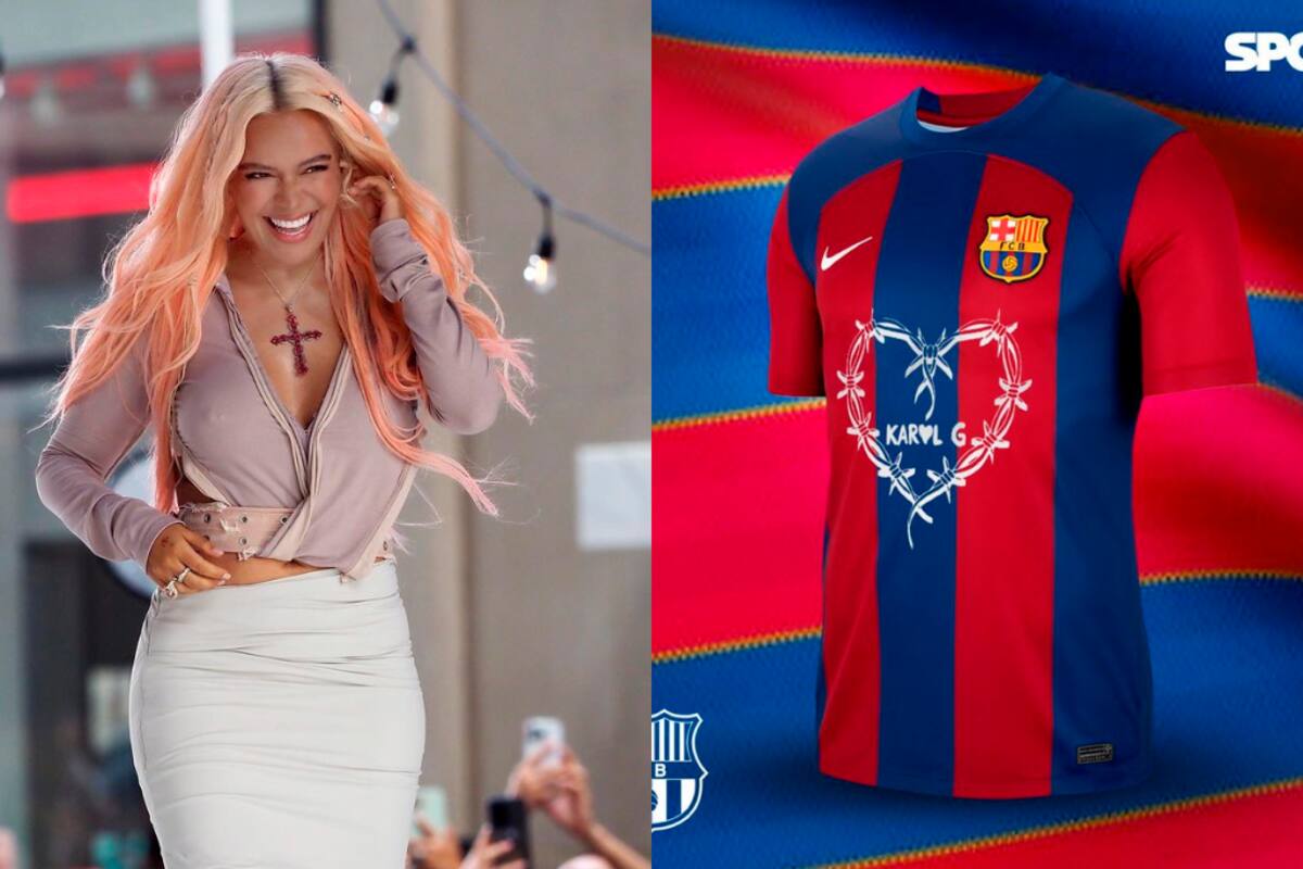 Es oficial: Karol G es la imagen del Barcelona en partido contra Real Madrid