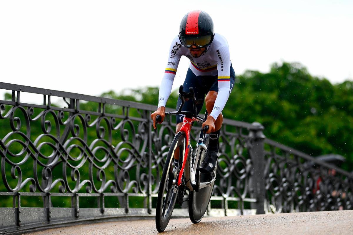 Daniel Felipe Martínez es el mejor colombiano en el Tour