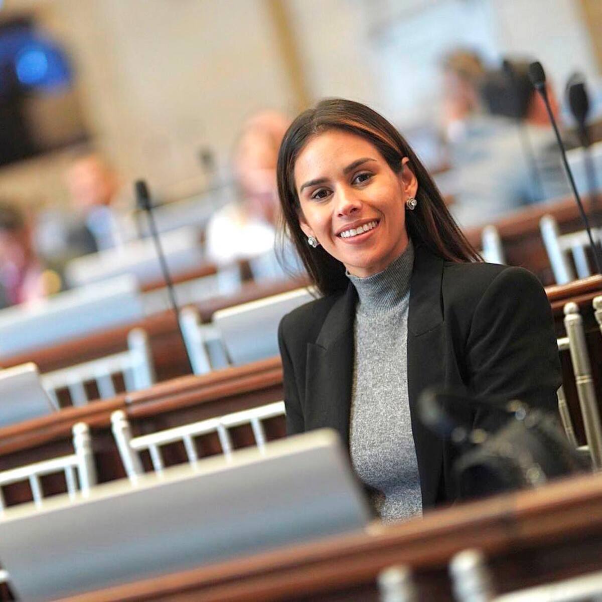 Ángela Vergara, representante a la Cámara del Partido Conservador.