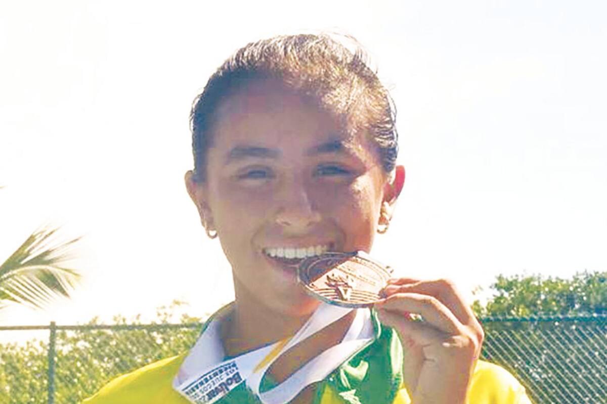 Mariana, un bronce precoz para el deporte bolivarense