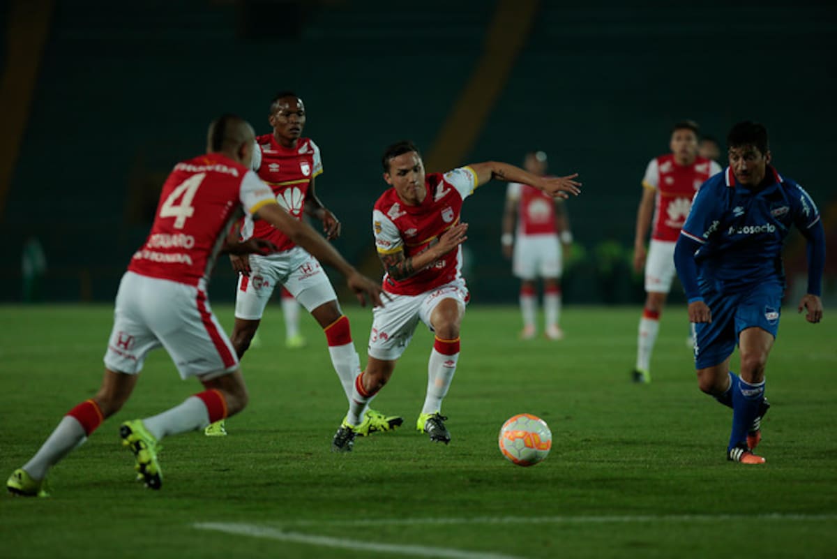 Encuentro Santa Fe - Nacional uruguayo. COLPRENSA