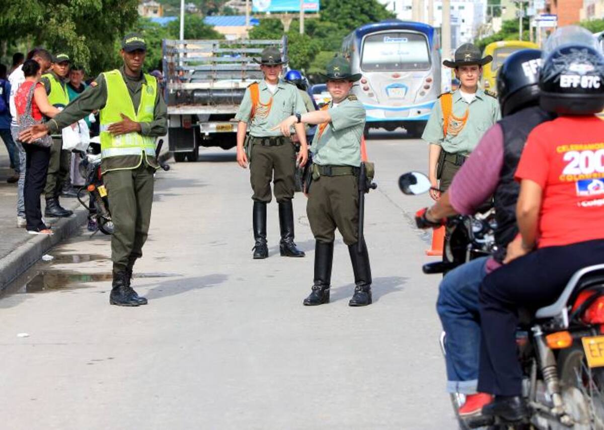 La Alcaldía de Cartagena suscribirá un convenio por $500 millones con la Policía Nacional para reforzar el pie de fuerza de agentes de tránsito en la ciudad. ARCHIVO - EL UNIVERSAL