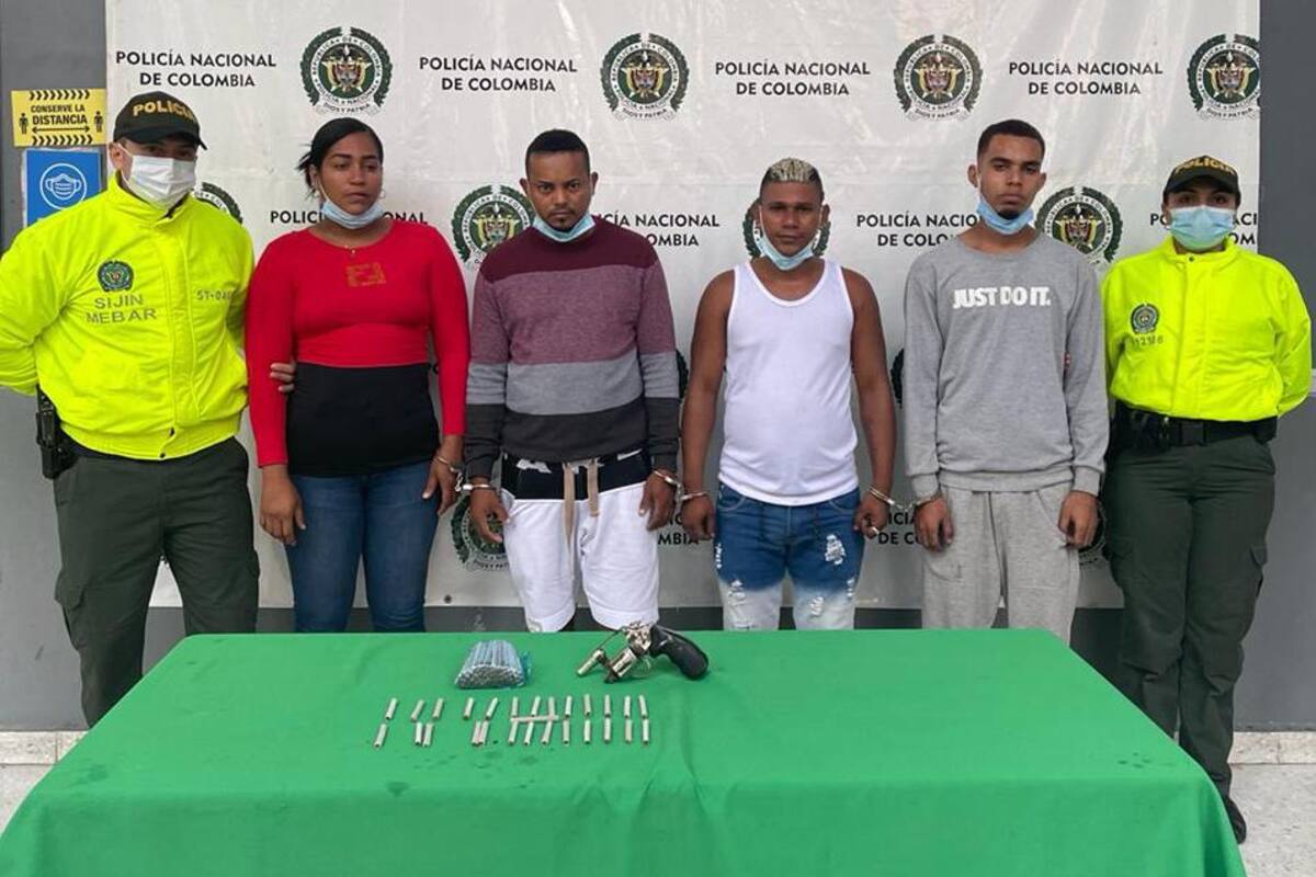 Capturan a ‘Los cuatro tiempos’, grupo dedicado al microtráfico