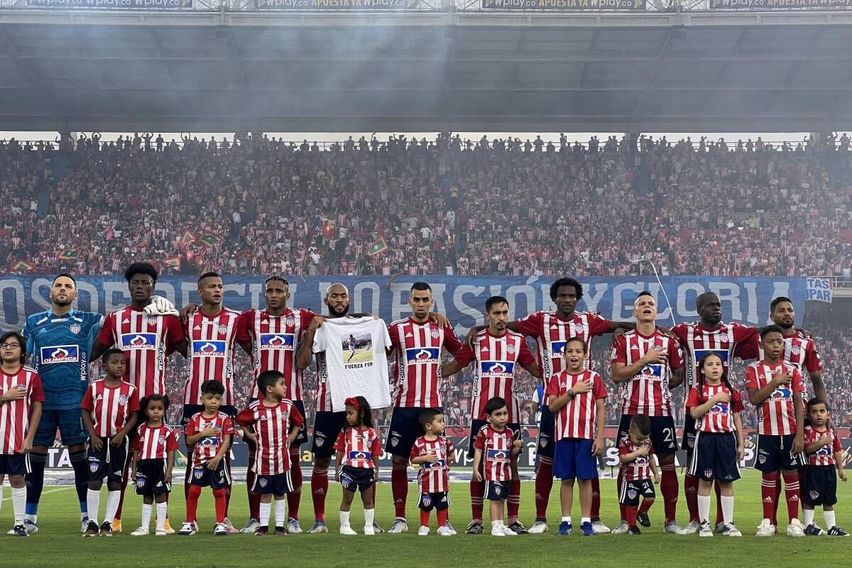 Once Caldas le amargó el festejo a Junior en el Metropolitano