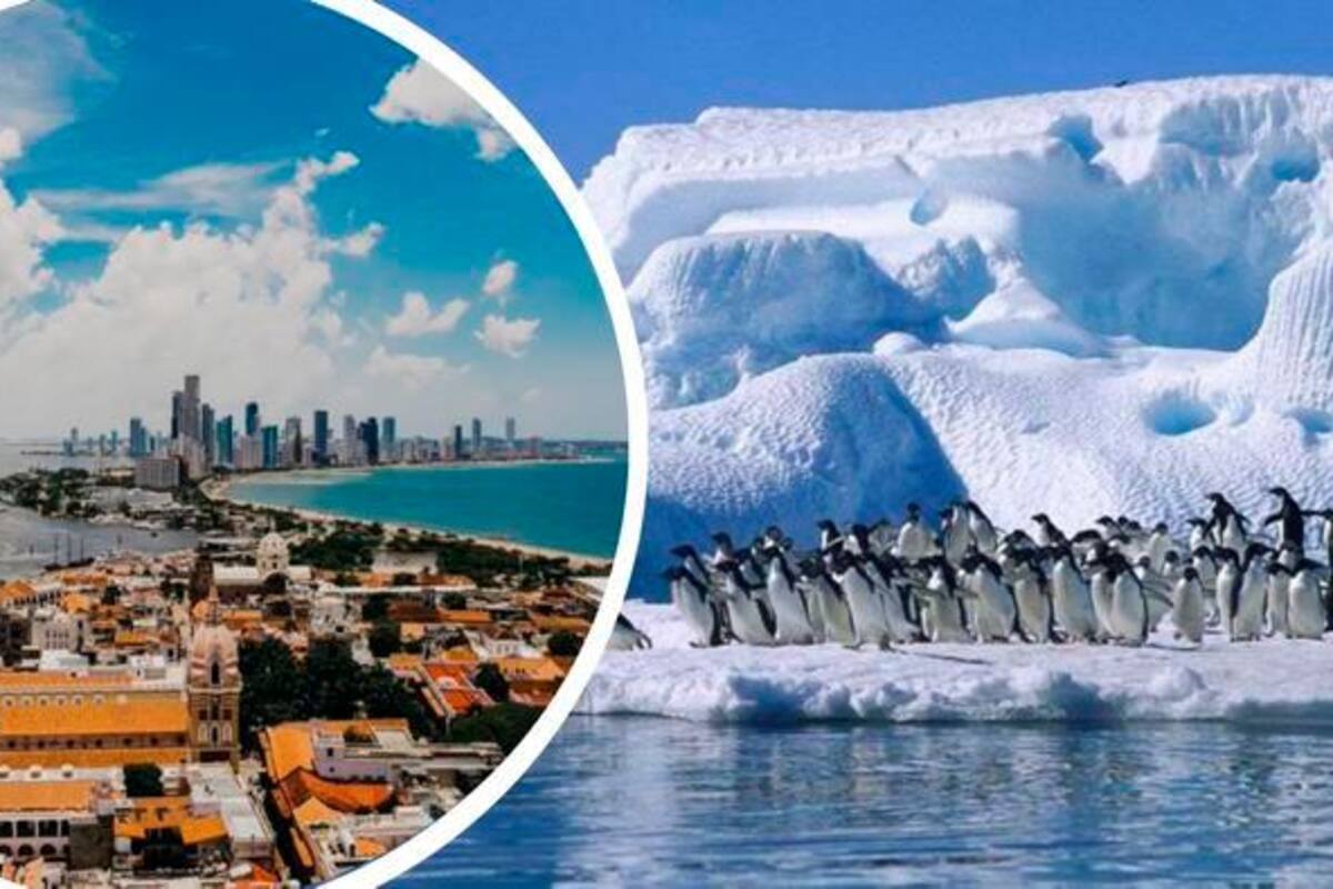 Hay agua de la Antártida frente Cartagena: conoce cómo llega hasta aquí