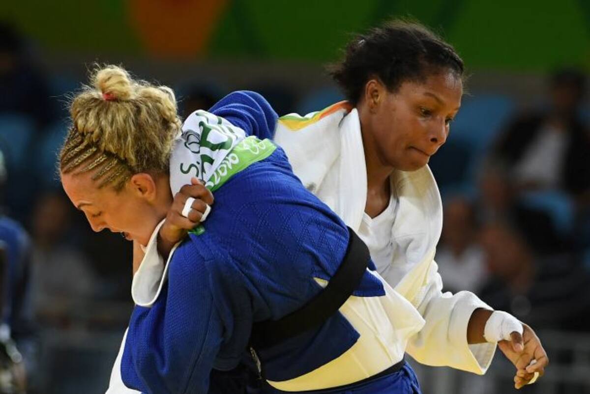 Yuri Alvear luchará por el oro en judo. AFP