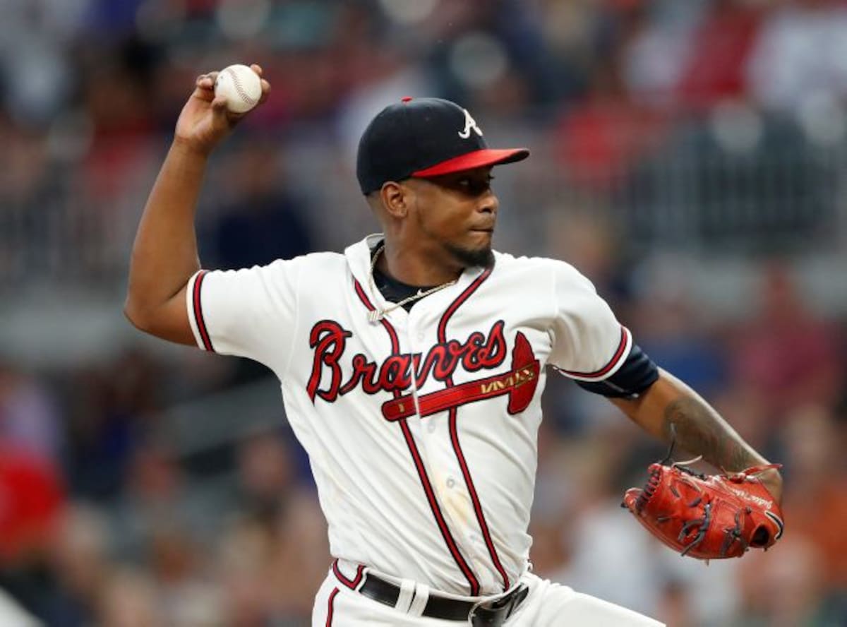 Julio Teherán, lanzador estelar de los Bravos de Atlanta. AP John Bazemore