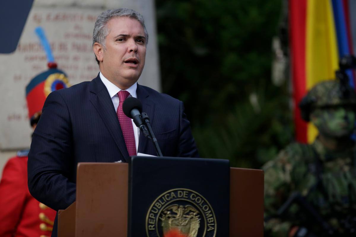 Duque respaldó a empresarios ante amenazas de Márquez, Santrich y el Paisa
