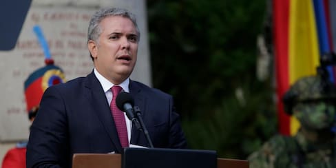 Duque respaldó a empresarios ante amenazas de Márquez, Santrich y el Paisa