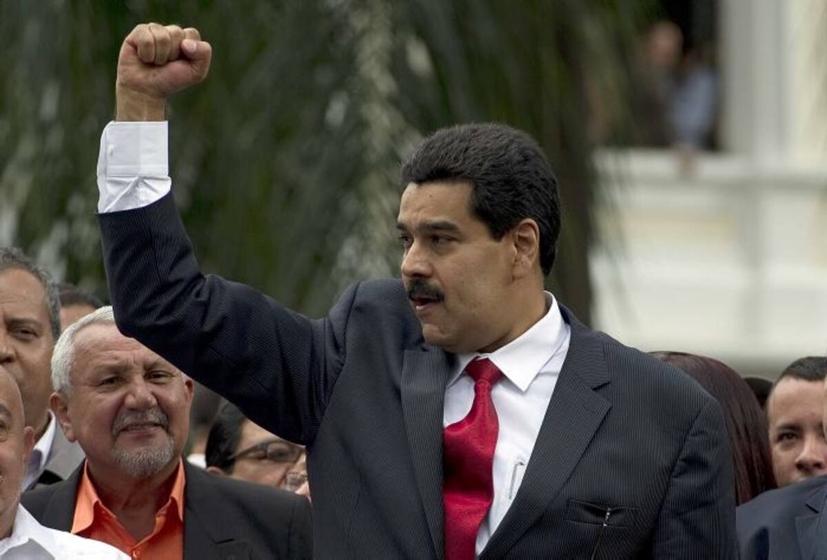 Nicolás Maduro, vicepresidente de Venezuela. AFP JUAN BARRETO