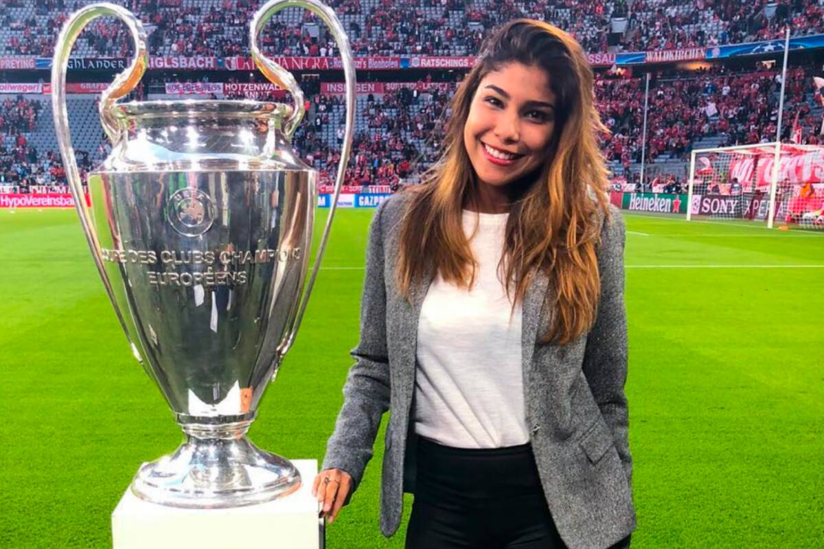 Julieth González, la costeña que hace periodismo deportivo en Alemania