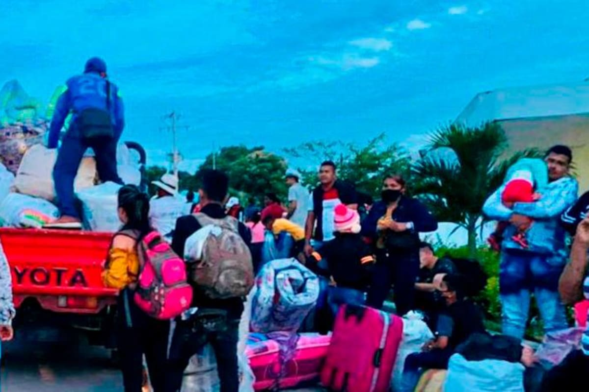 Familias desplazadas en sur de Bolívar inician el retorno
