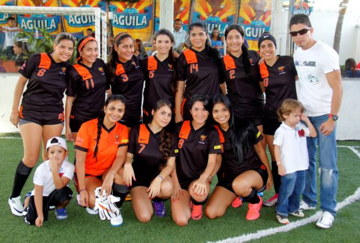 Jugadoras de Jaguares. KAILLINE GIRALDO - EL UNIVERSAL