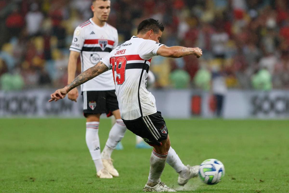 Video: James Rodríguez fue importante en la victoria del Sao Paulo